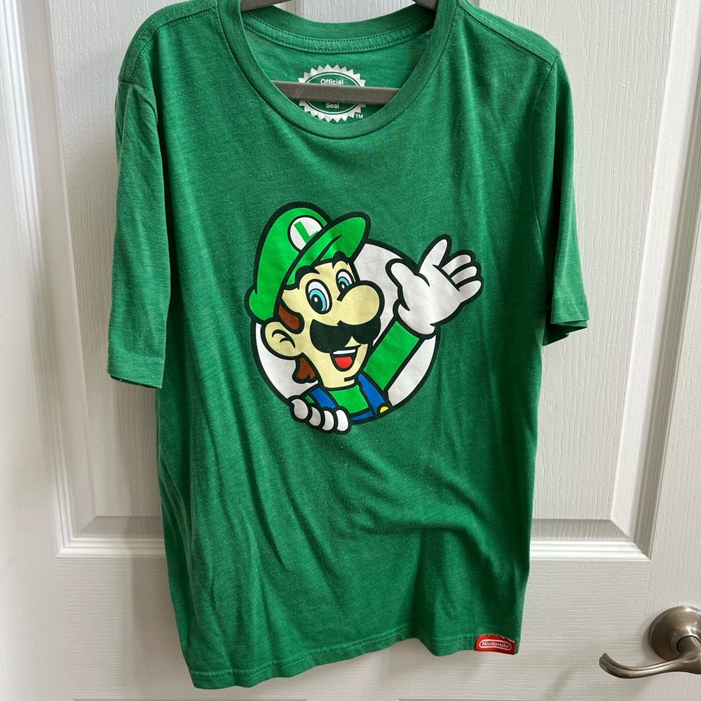 Nintendo Green Character Short Sleeve Tee